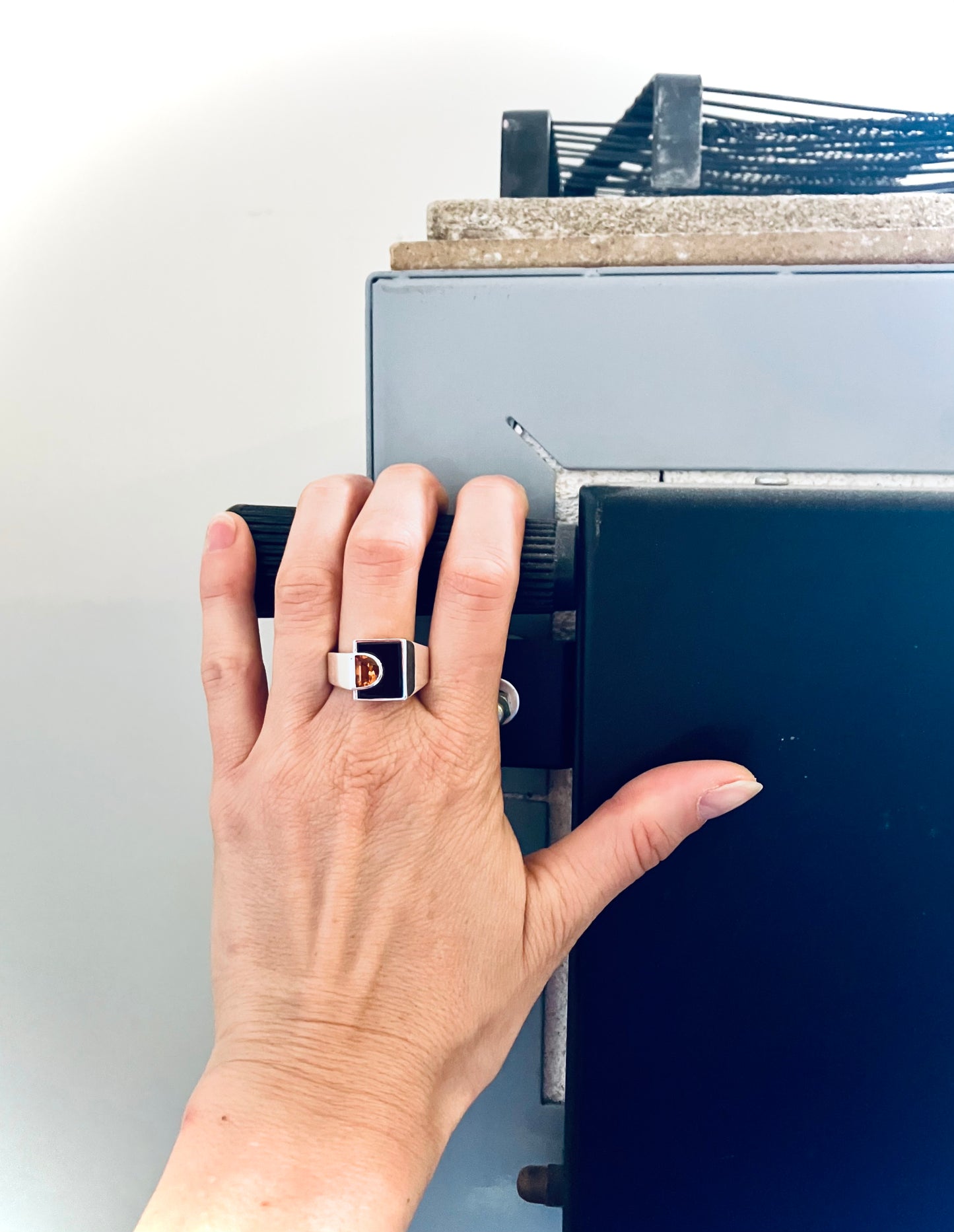 The Geometric Ring • Silver