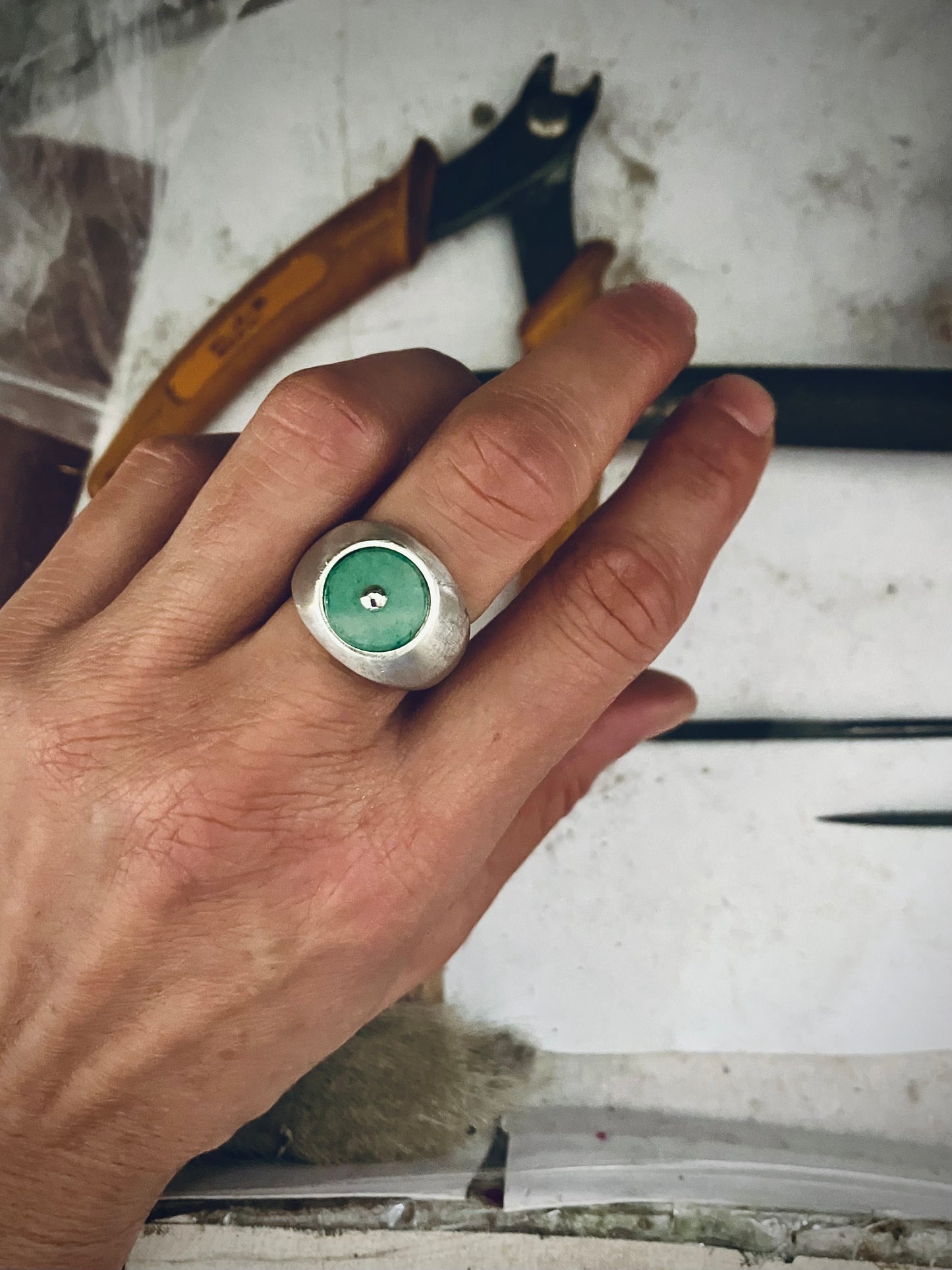 The Circle Ring • Green
