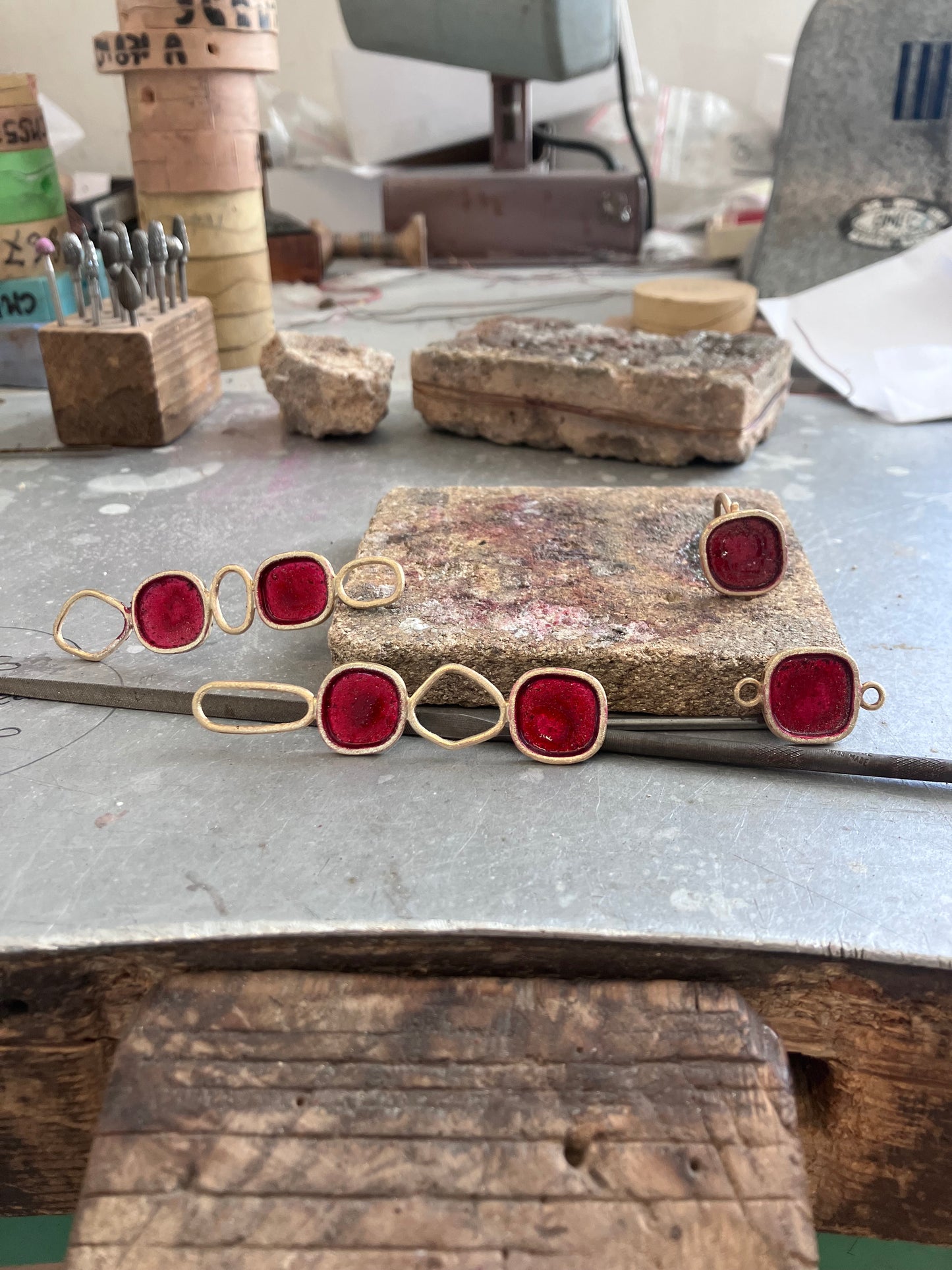 Seventy Gold and Red Color